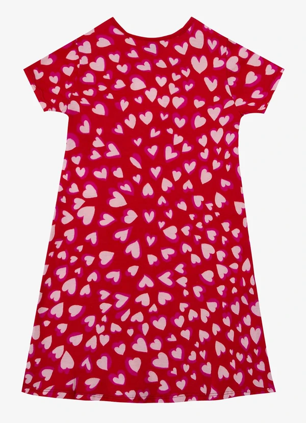 Select - Vestido Feminino Infantil Vermelho 4