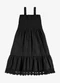 Rovi Kids - Vestido Feminino Infantil Visco Preto - variação: Preto