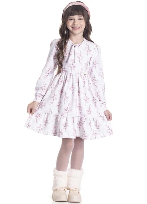 Outlet - Vestido Feminino Molicotton Rosa - OUTLET