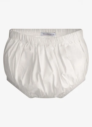 Trick Nick - Vestido Feminino Popeline com Calcinha Bege - TRICK NICK