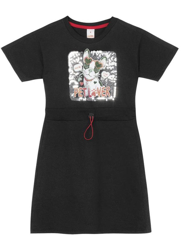 Marisol - Vestido Menina Preto