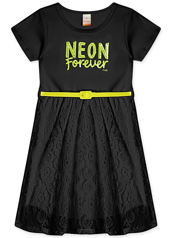 Marisol - Vestido Menina Preto