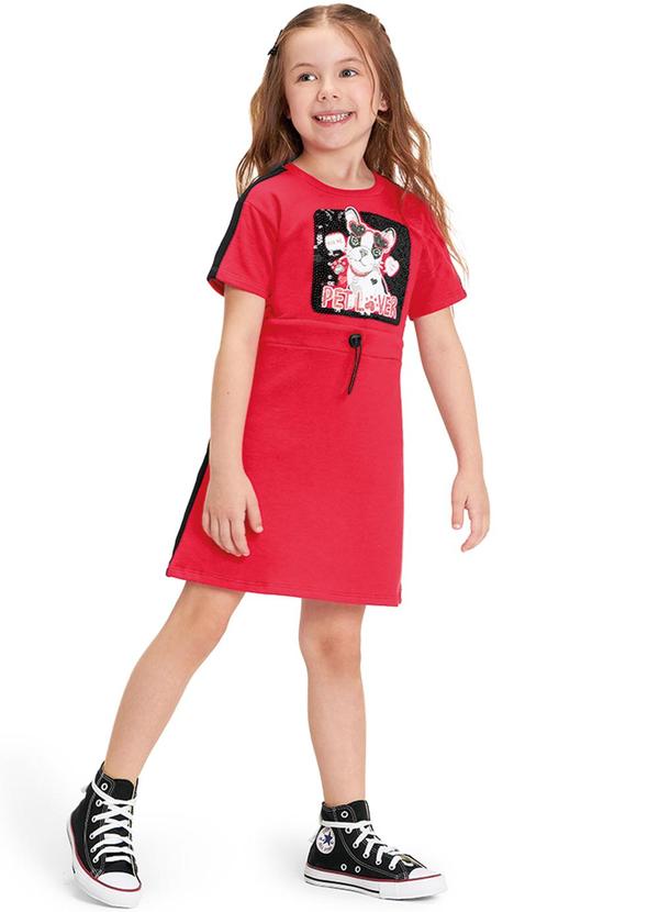 Marisol - Vestido Menina Vermelho