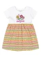 Quimby - Vestido Flor Feliz para Bebê Branco - variação: Branco