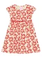 Duduka - Vestido Infantil Regata com Saia Flores  Azul  - variação: Vermelho