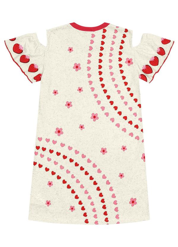 Cinti - Vestido Gatinha Cheirinho de Morango Vermelho 4