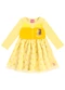 Malwee Kids - Vestido Godê Bela & a Fera® Amarelo - variação: Amarelo