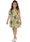 Malwee Kids - Vestido Godê Cajuzeiro Off White - variação: Verde Claro