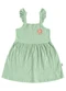Malwee Kids - Vestido Godê Texturizado Verde Menta - variação: Verde Menta