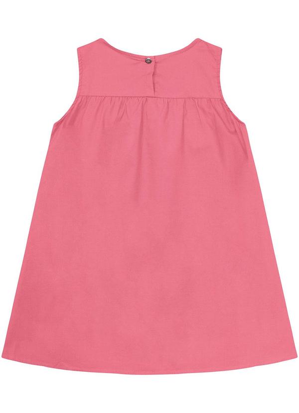 Carinhoso - Vestido Goiaba Curto Amplo Menina 2