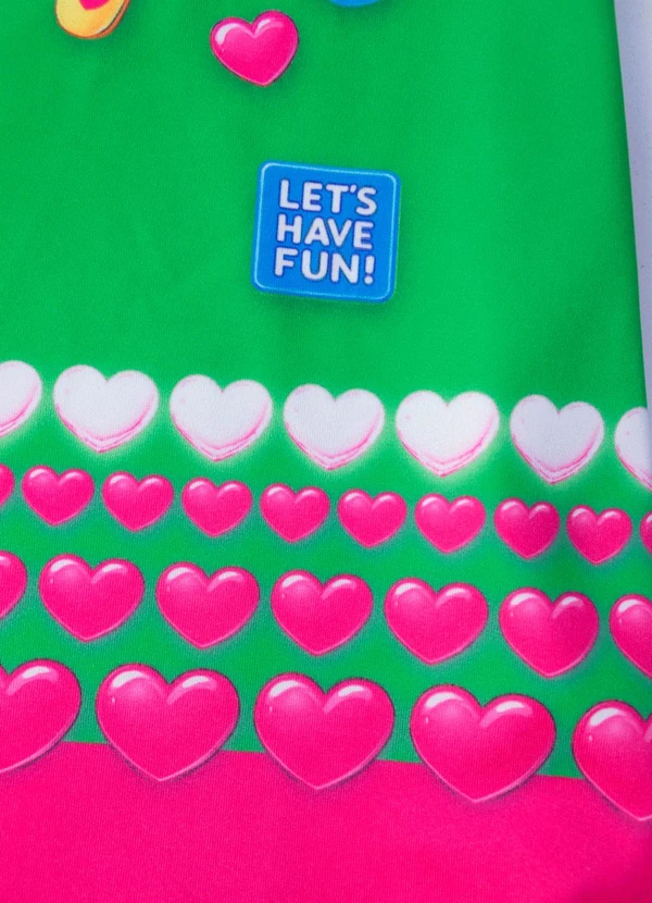 Laluna - Vestido Infantil Always Be Picolés Verde 5