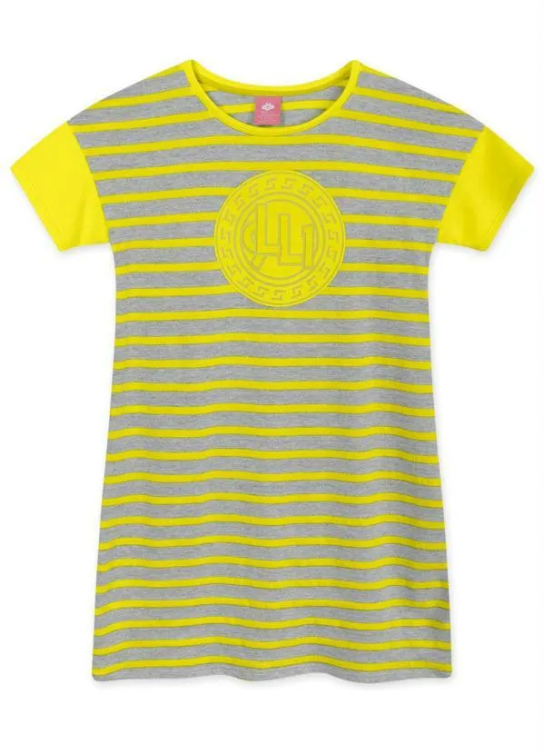 Lilica Ripilica - Vestido Infantil Amarelo