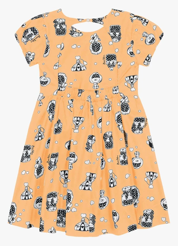 Trick Nick - Vestido Infantil Amarelo 2