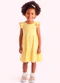 Duduka - Vestido Infantil  Rosa - variação: Amarelo