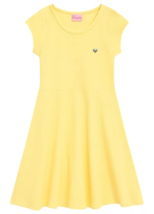 Duduka - Vestido Infantil Amarelo - DUDUKA