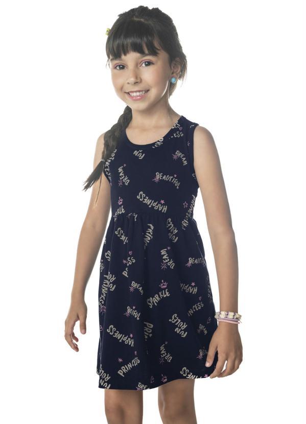 Rovi Kids - Vestido Infantil Azul