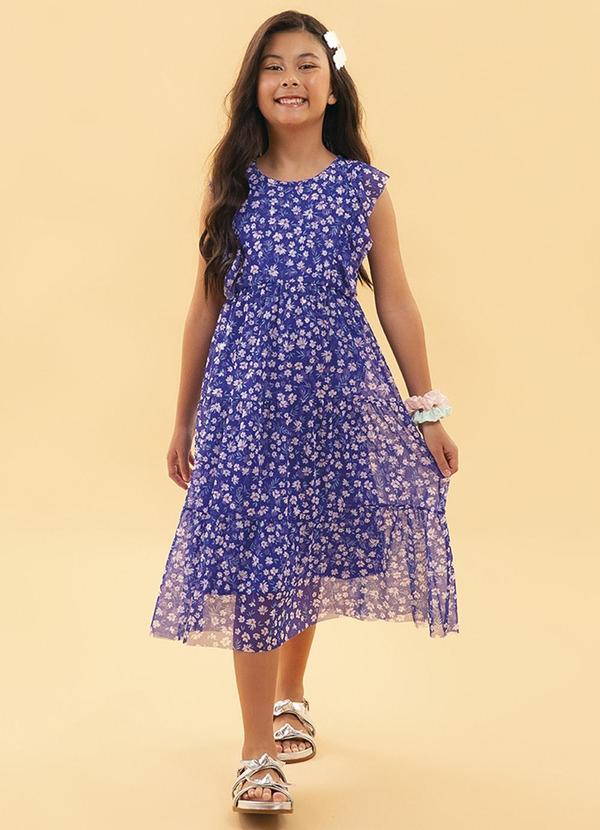 Soft Bonni - Vestido Infantil Azul