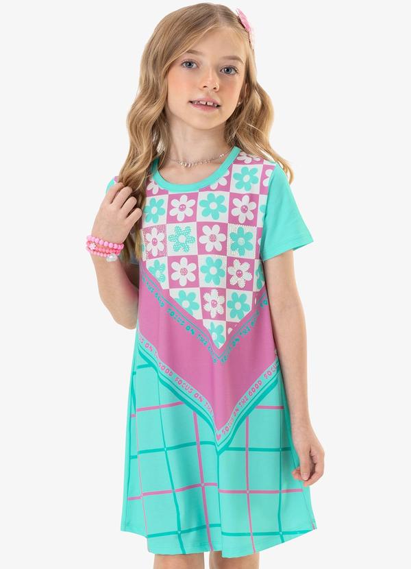 Rovi Kids - Vestido Infantil Azul