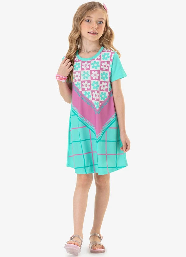 Rovi Kids - Vestido Infantil Azul 3