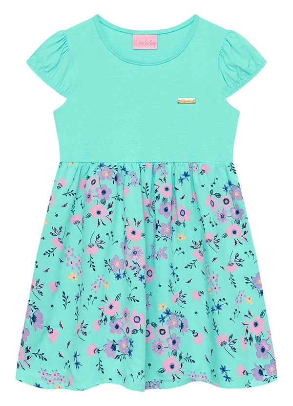 Duduka - Vestido Infantil Azul