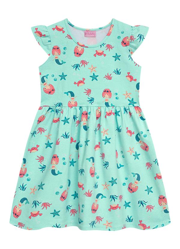 Duduka - Vestido Infantil Azul