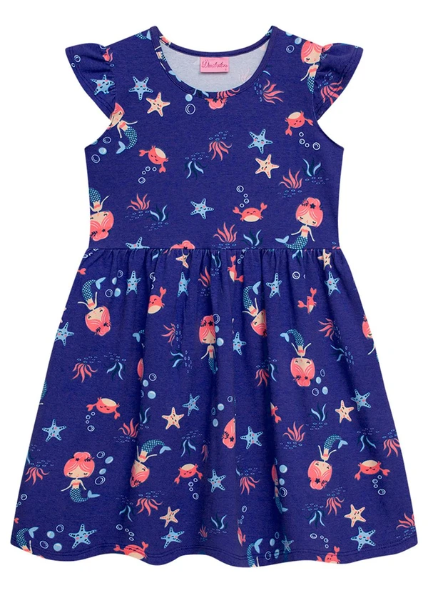 Duduka - Vestido Infantil Azul 2