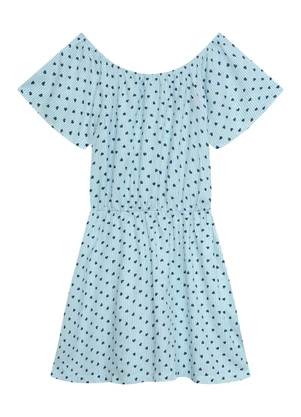 Duduka - Vestido Infantil Azul - DUDUKA