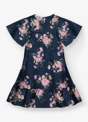 Trick Nick - Vestido Infantil Azul - TRICK NICK