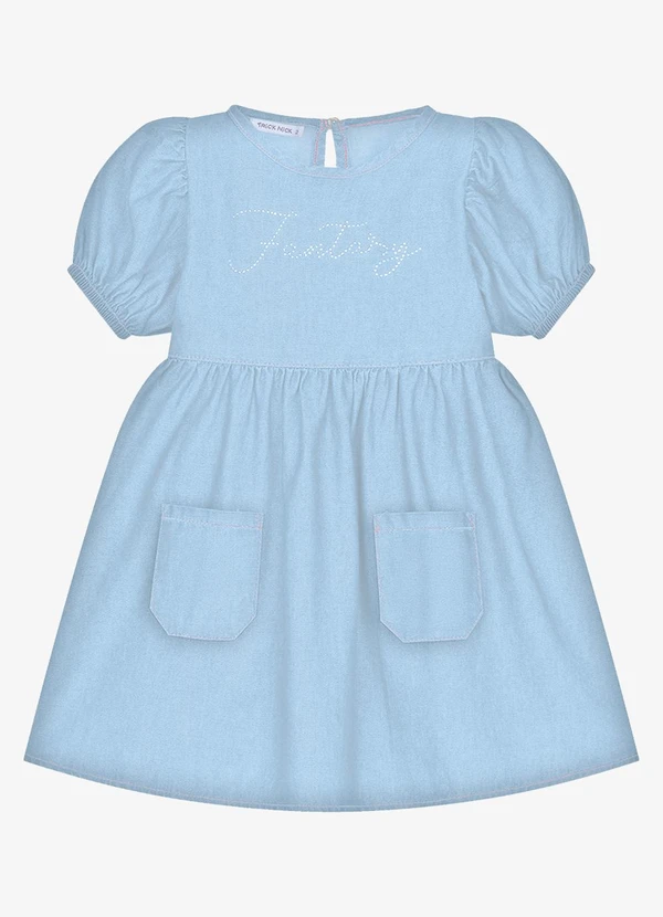 Trick Nick - Vestido Infantil Azul