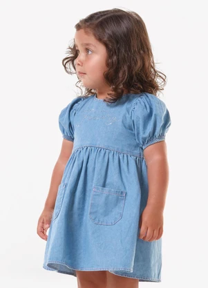 Trick Nick - Vestido Infantil Azul - TRICK NICK