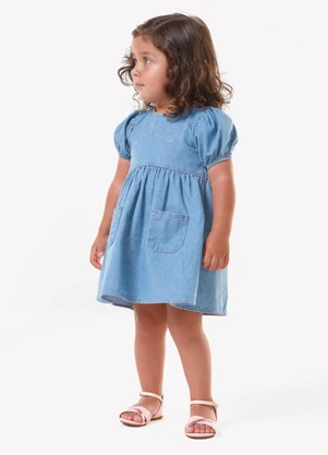 Trick Nick - Vestido Infantil Azul - TRICK NICK