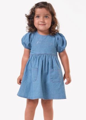 Trick Nick - Vestido Infantil Azul - TRICK NICK