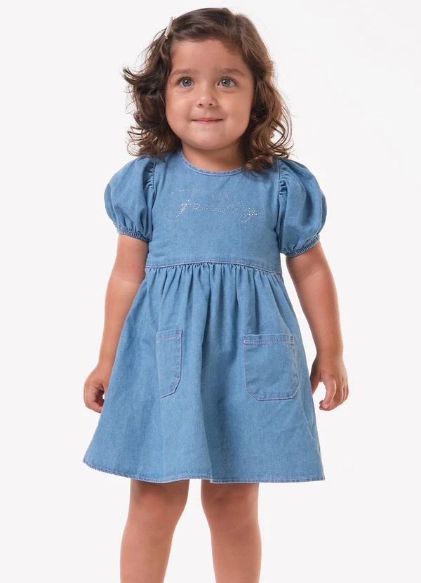 Trick Nick - Vestido Infantil Azul
