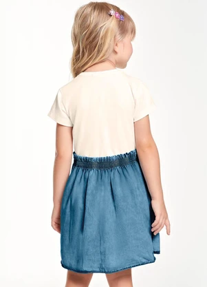 Trick Nick - Vestido Infantil Bege - TRICK NICK