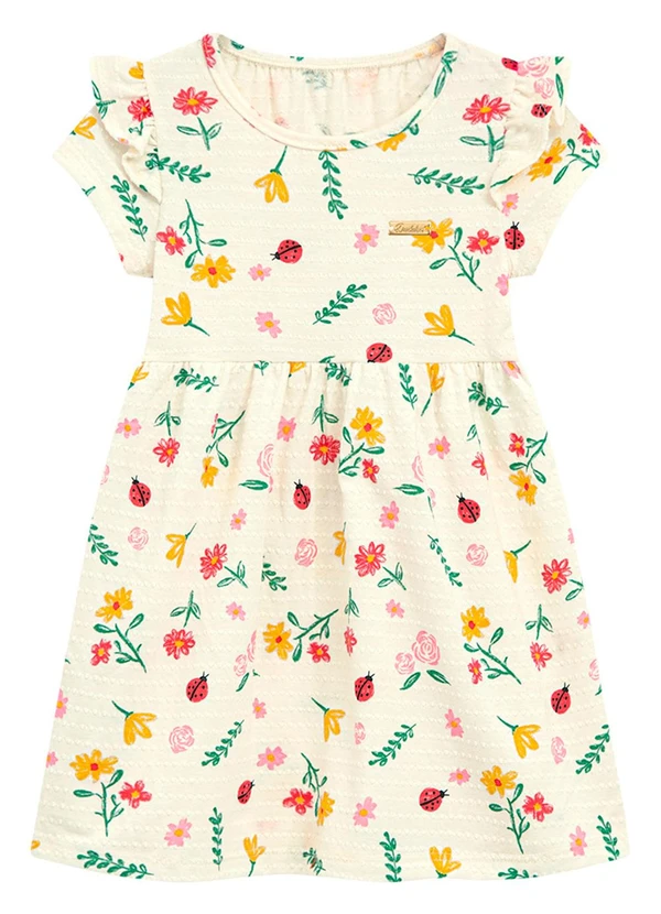 Duduka - Vestido Infantil Bege 2