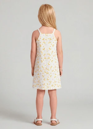 Select - Vestido Infantil Bege - SELECT