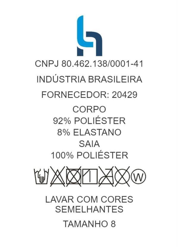 Outlet - Vestido Infantil Branco com Tulê Prata 6