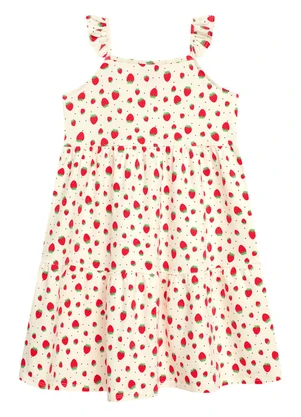 Duduka - Vestido Infantil Branco - DUDUKA