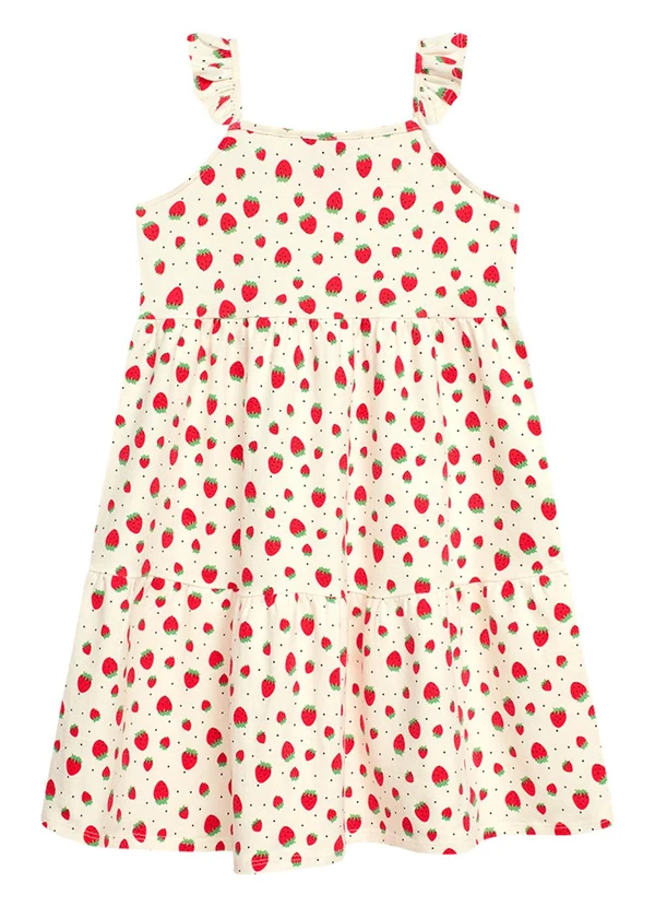 Duduka - Vestido Infantil Branco