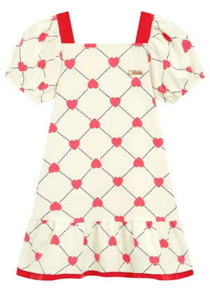 Duduka - Vestido Infantil Branco - DUDUKA