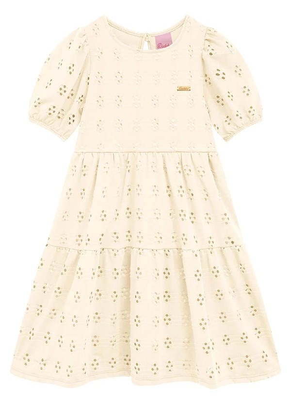 Duduka - Vestido Infantil Branco