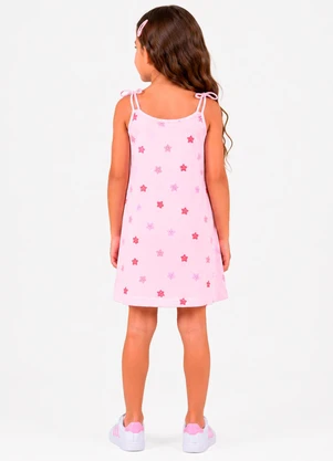 Select - Vestido Infantil com Alça Rosa - SELECT