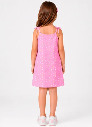 Select - Vestido Infantil com Alça Rosa - SELECT