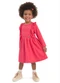 Duduka - Vestido Infantil Manga Longa Rosa - variação: Rosa