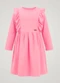 Duduka - Vestido Infantil Manga Longa Rosa - variação: Rosa