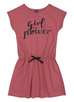 Plic Ploc - Vestido Infantil com Bolinhas Vermelho - PLIC PLOC