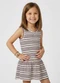 Select - Vestido Infantil com Decote nas Costas Azul - variação: Azul