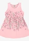 Rovi Kids - Vestido Infantil com Estampa Floral Amarelo - variação: Rosa