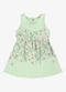 Rovi Kids - Vestido Infantil com Estampa Floral Verde - variação: Verde
