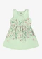 Rovi Kids - Vestido Infantil com Estampa Floral Verde - variação: Verde